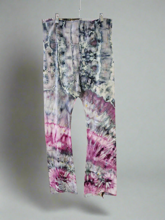 Tie Dye Flair Leg Yoga Pant-Size 2X