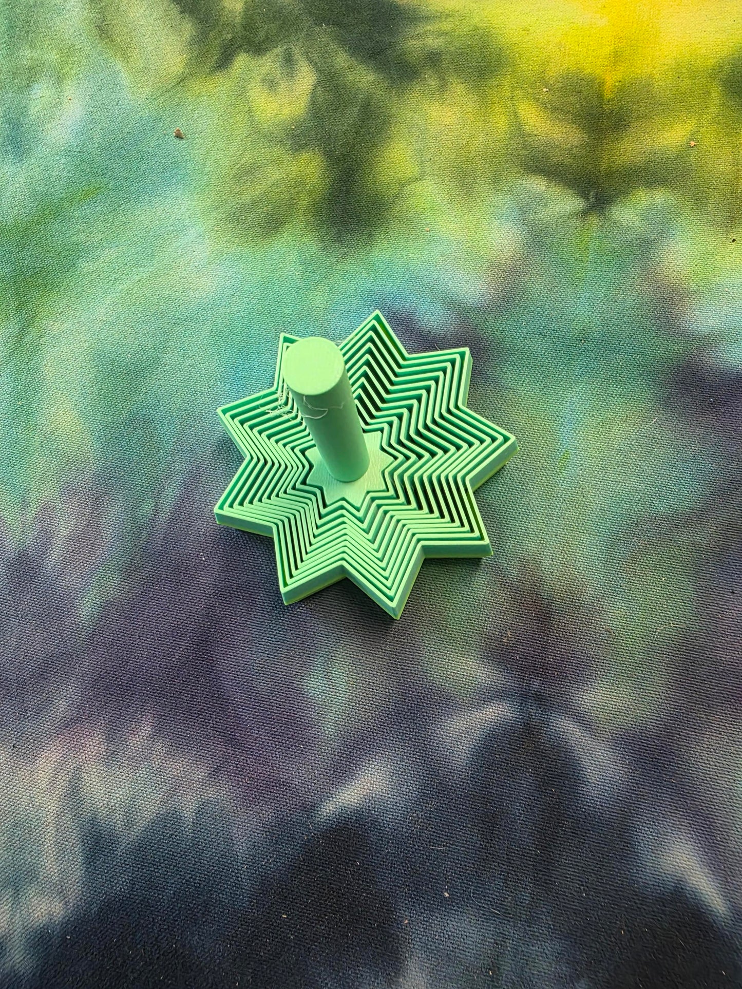 3d Printed Fidget Green