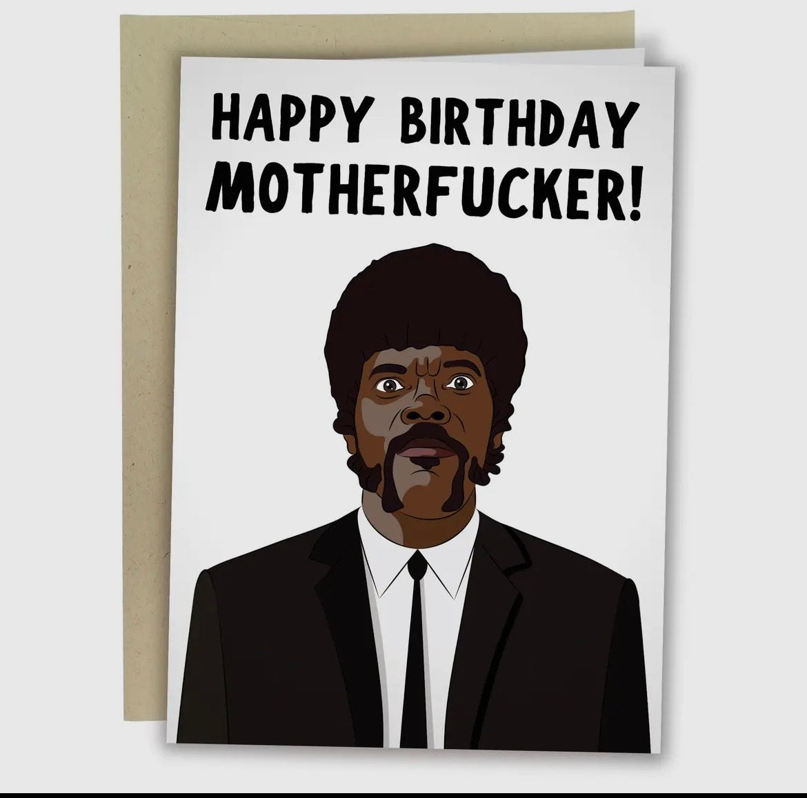 Happy Birthday Motherfucker Greeting Card