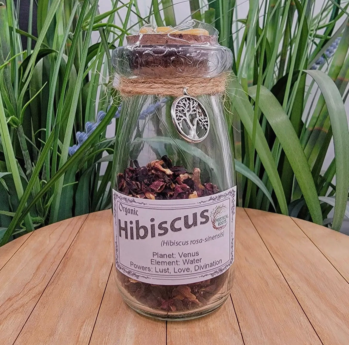 Apothecary Jar-Hibiscus