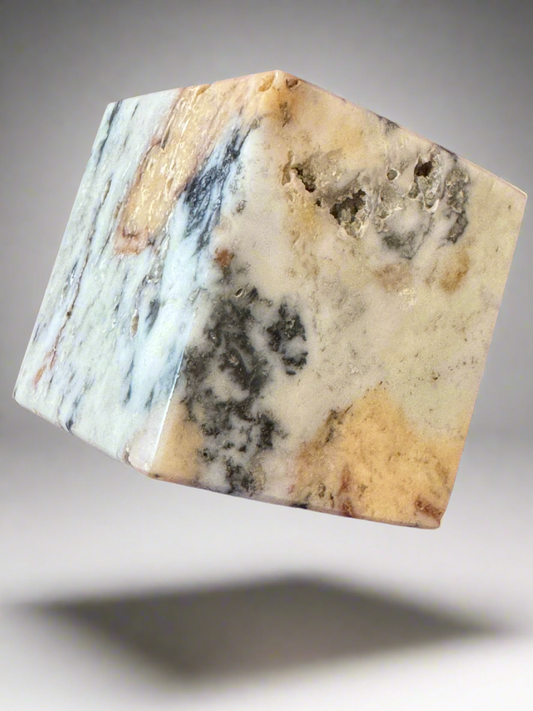 Ocean Jasper Floating Cube