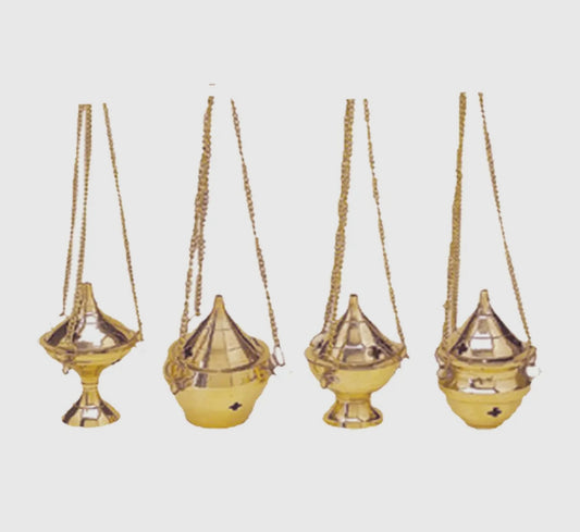 Hanging Brass Censer Burners