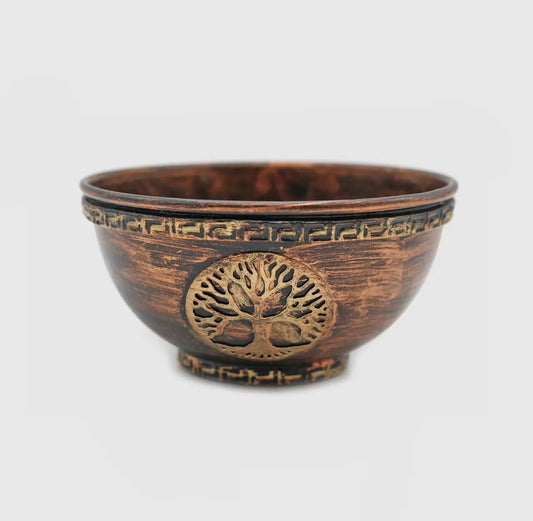 Tree Of Life Smudge Bowl