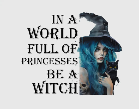 Be A Witch Vinyl Sticker