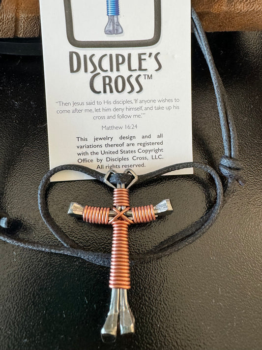 Disciple's Cross, Copper Necklace