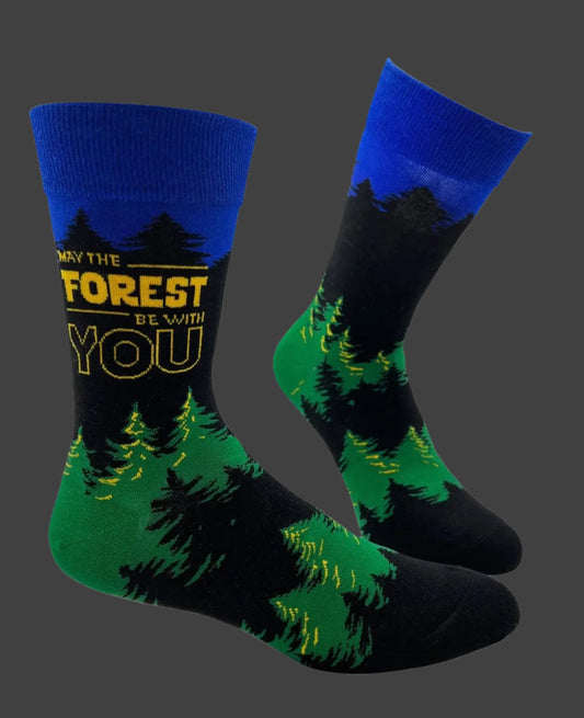 May The Forest Be With You, Men's Socks