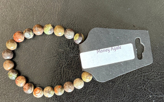 Money Agate Stone Bracelet