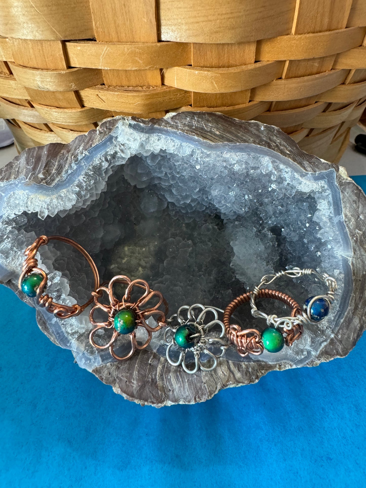 Bare Copper Mood Rings