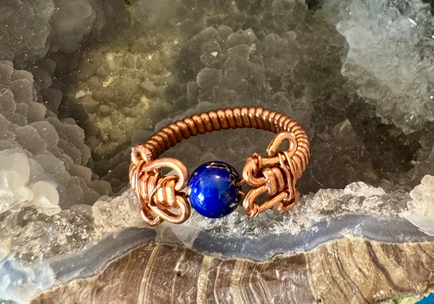 Bare Copper Mood Rings