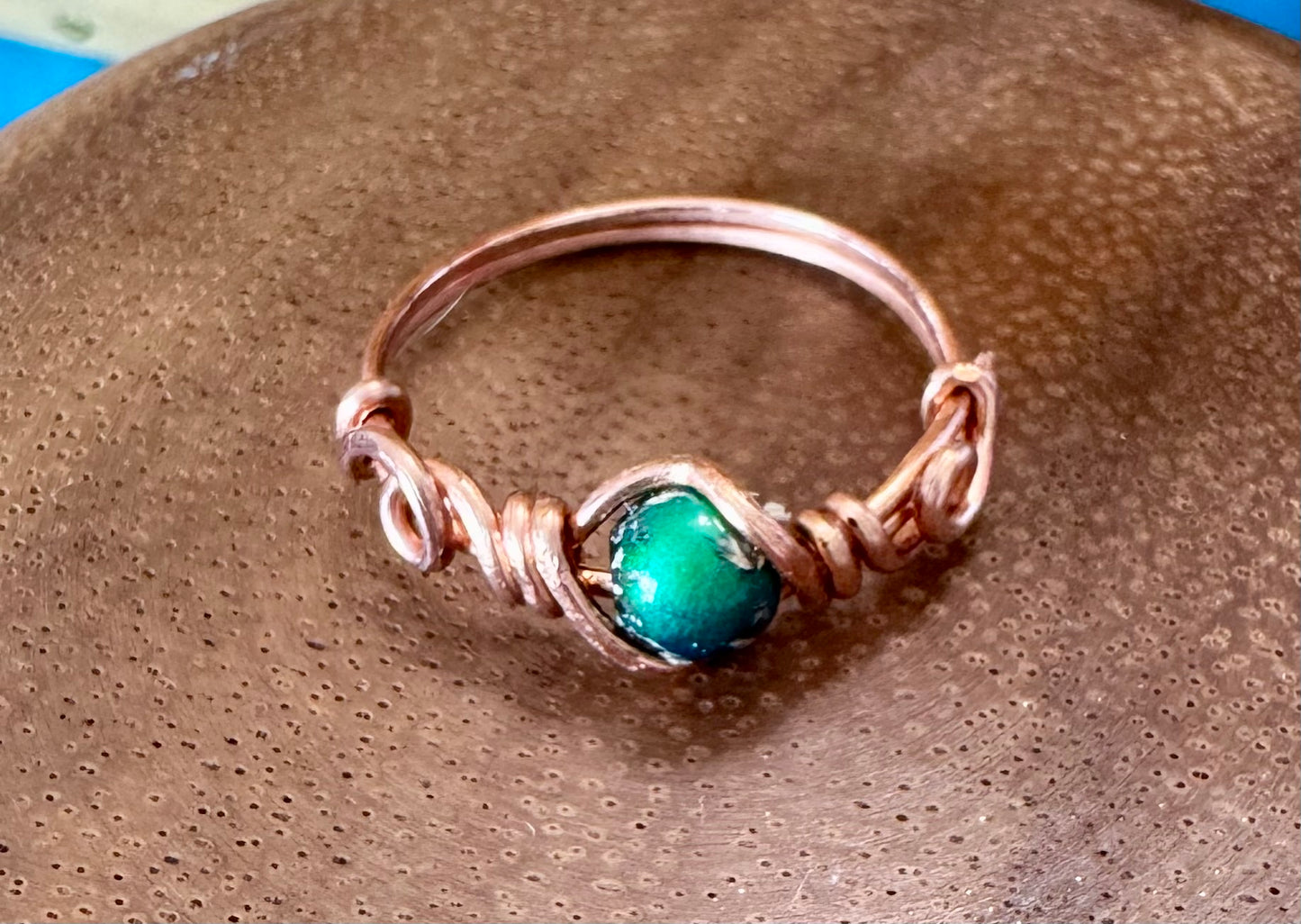 Bare Copper Mood Rings