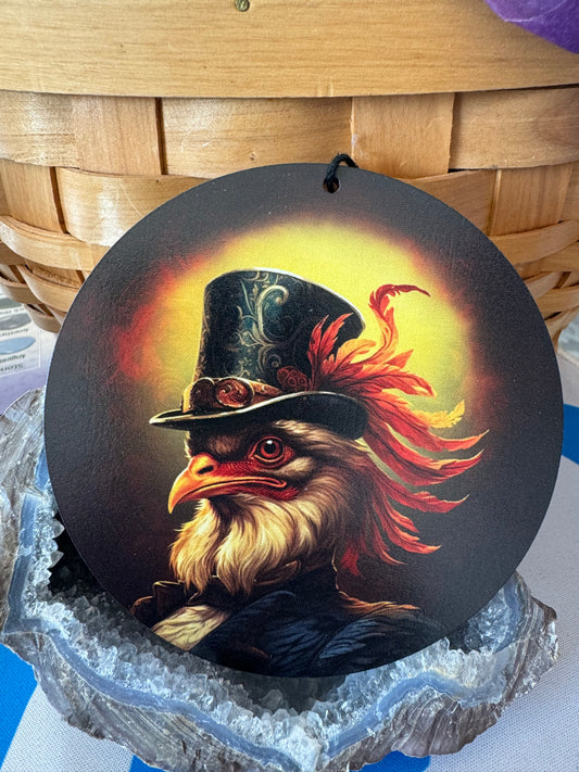 Rooster Christmas Ornament