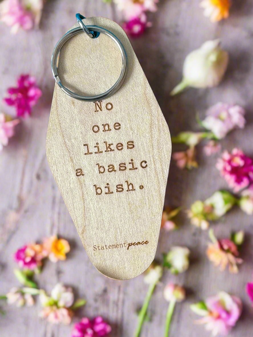 Basic Bish Keychain