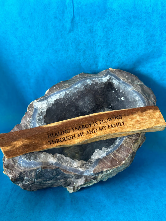 Palo Santo Healing Energy Flowing Block