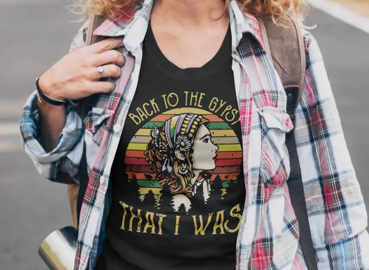 Back To The Gypsy Tee Shirt, Plus Size, 2xl