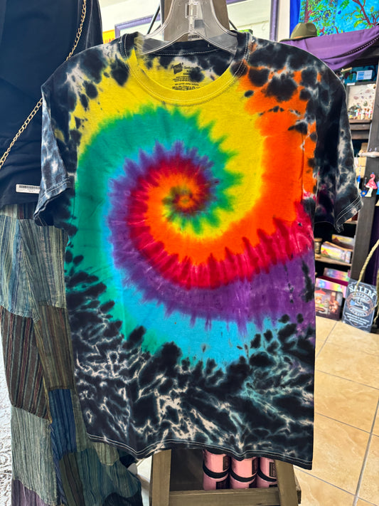 Size Medium Spiral Tie Dye Tee Shirt