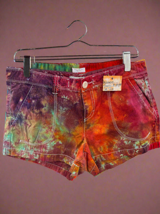 Women's Tie Dye Shorts