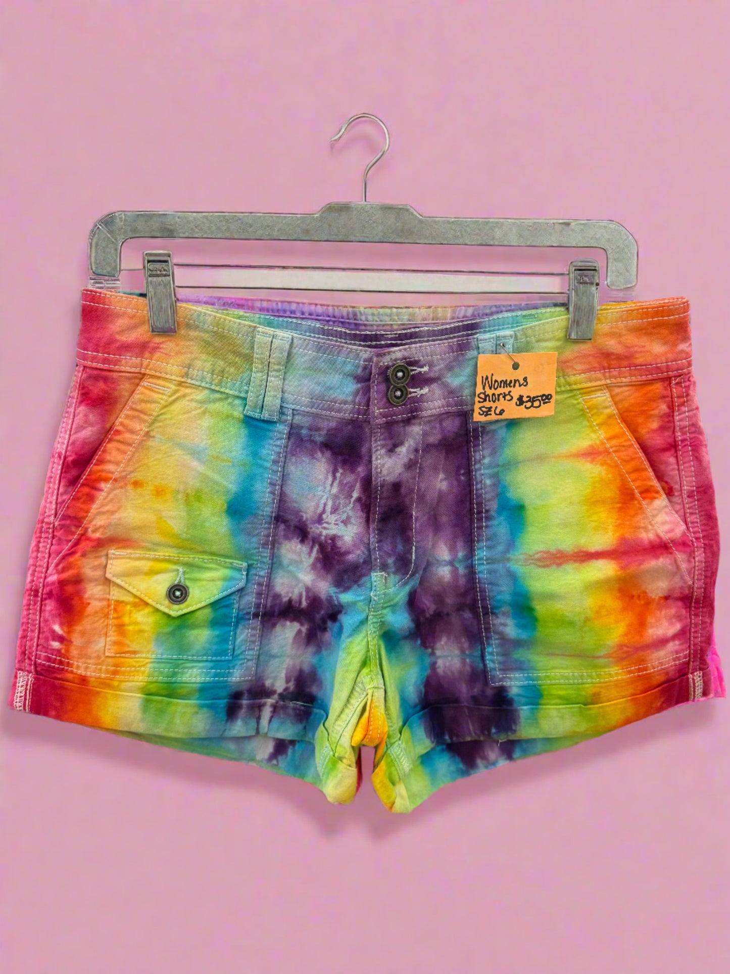 Women's Tie Dye Shorts