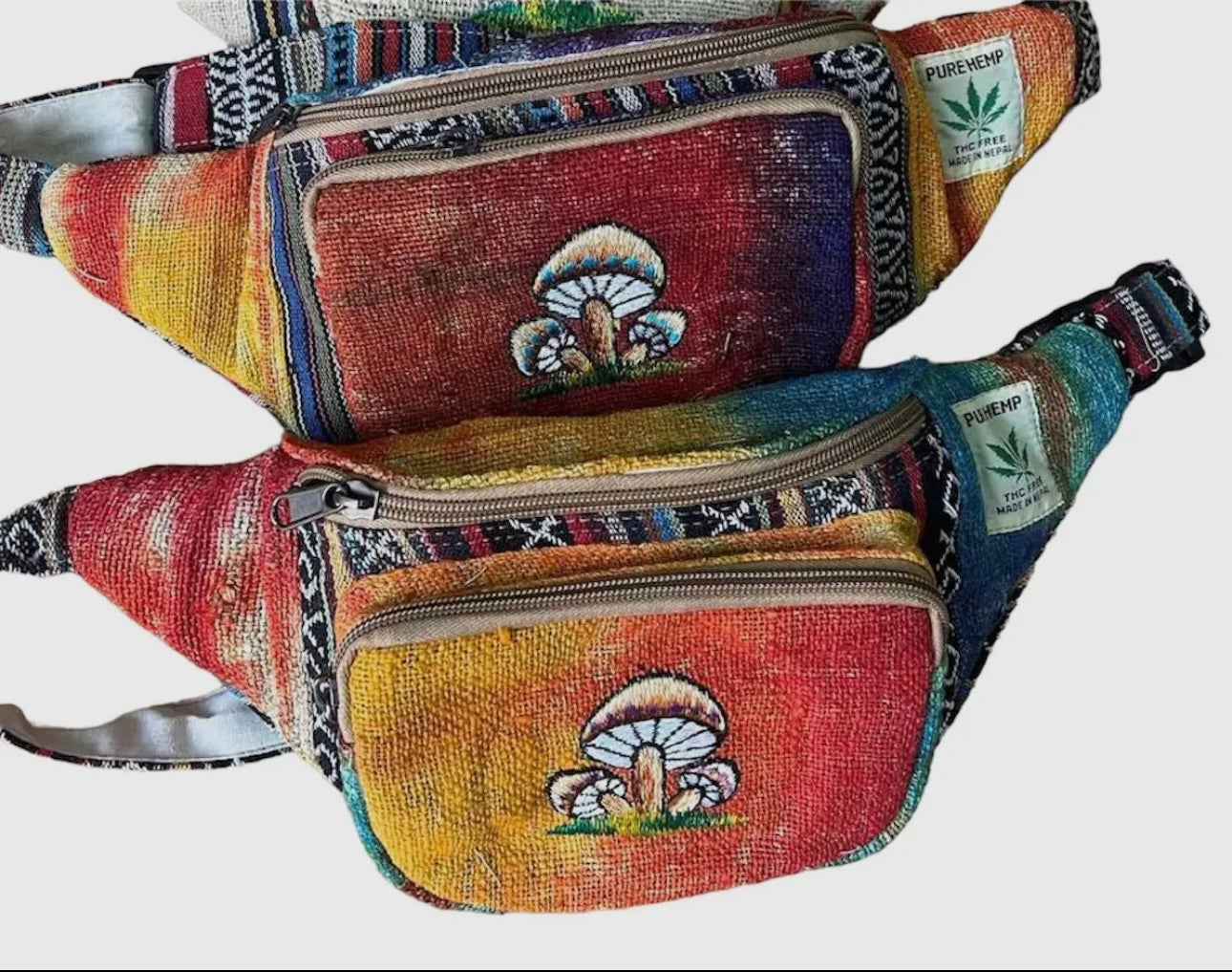 Cotton Hemp Fanny Pack