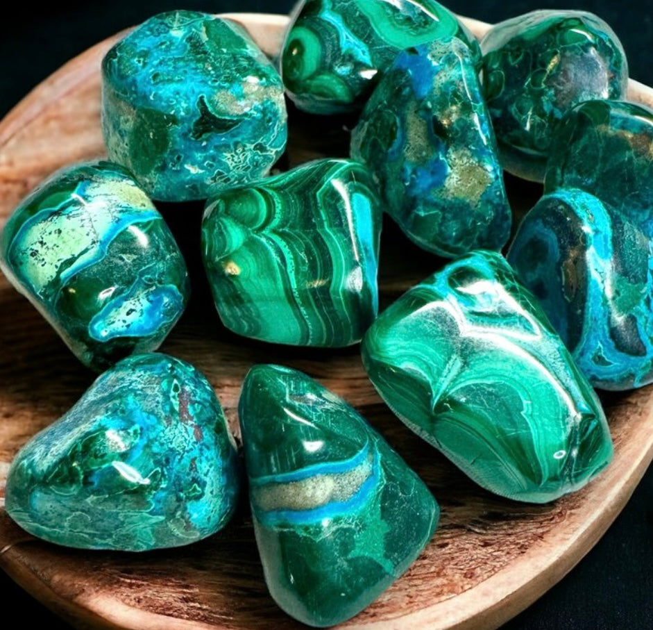 Chrysocolla Tumbles