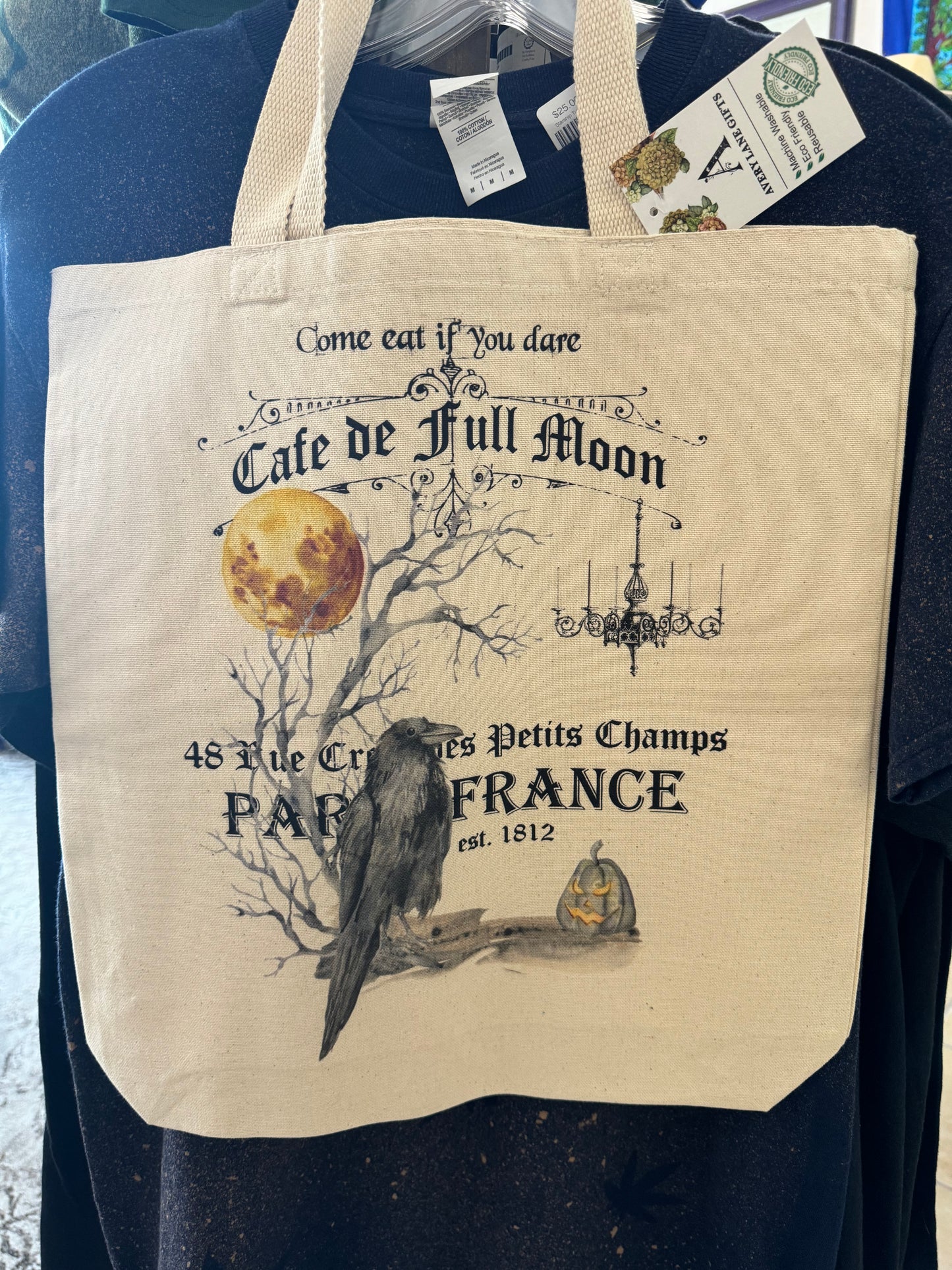 Raven/Moon Tote