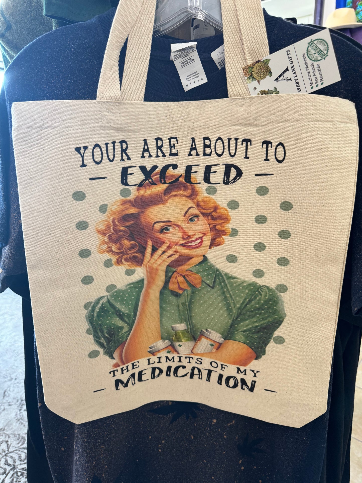 You Are About to Exceed the Limits of My Medication Tote