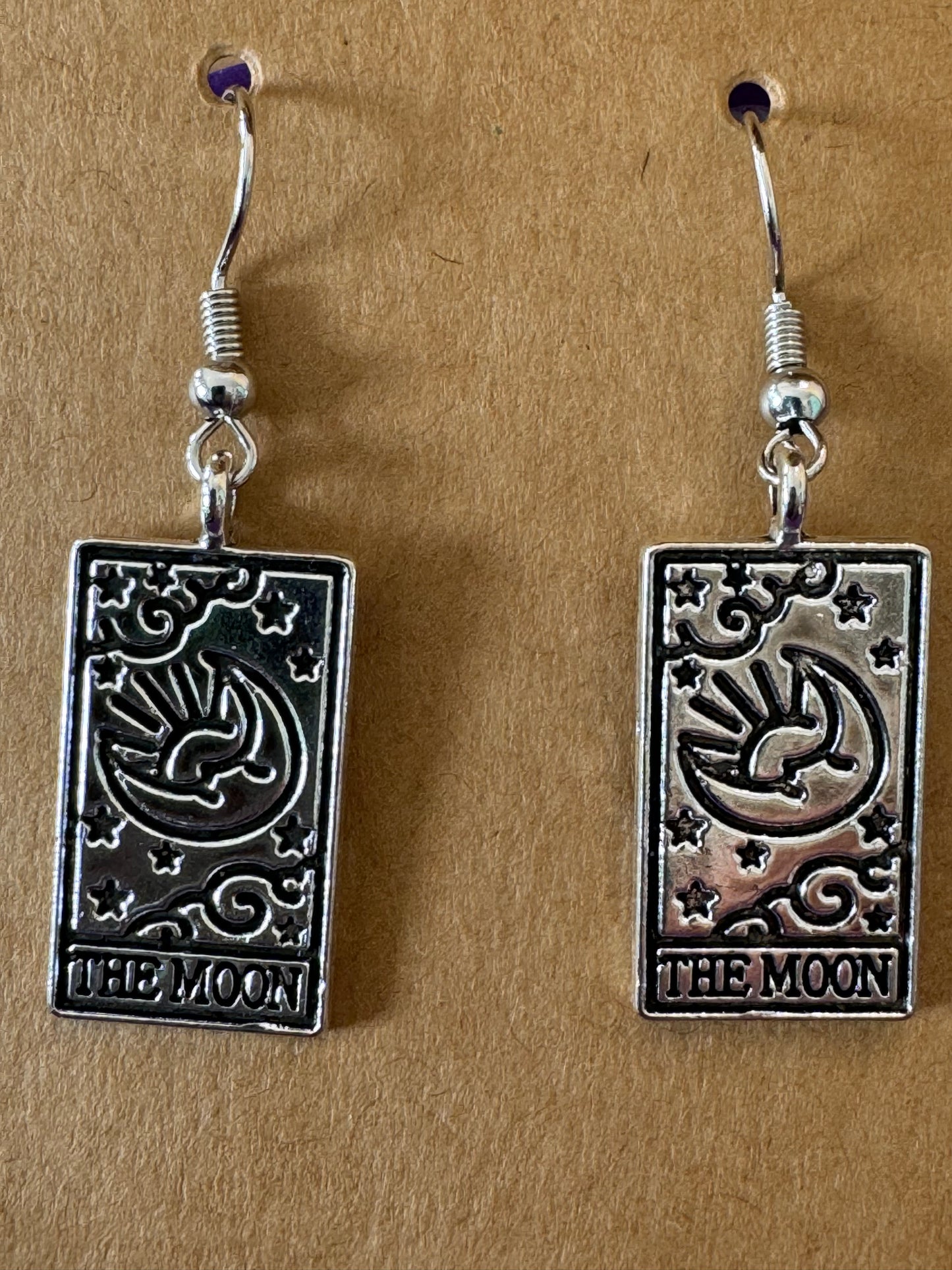 Astrological Card Earrings