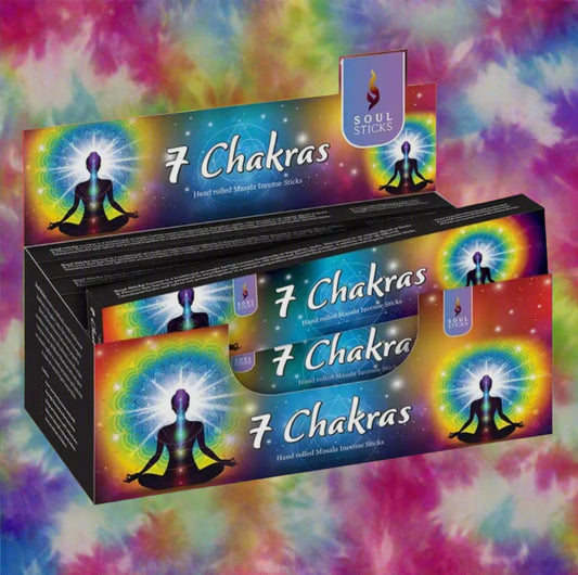 7 Chakras Incense Sticks