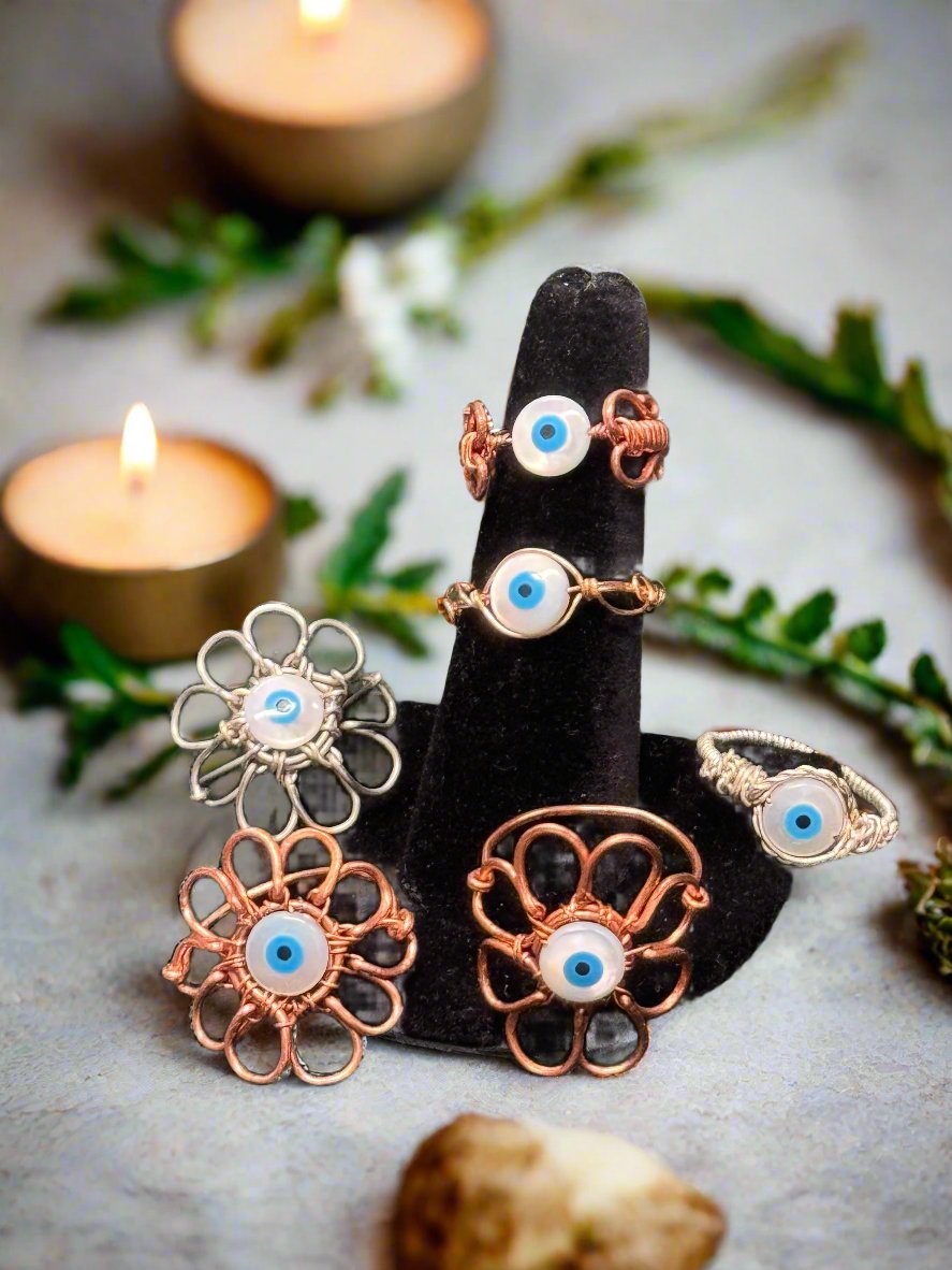 Evil Eye Rings