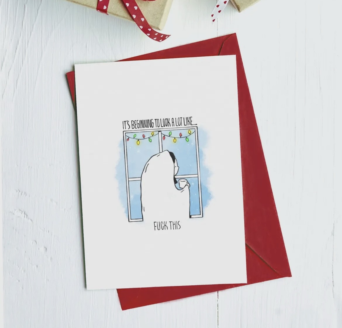 It's Beginning To Look A Lot Like... Greeting Card