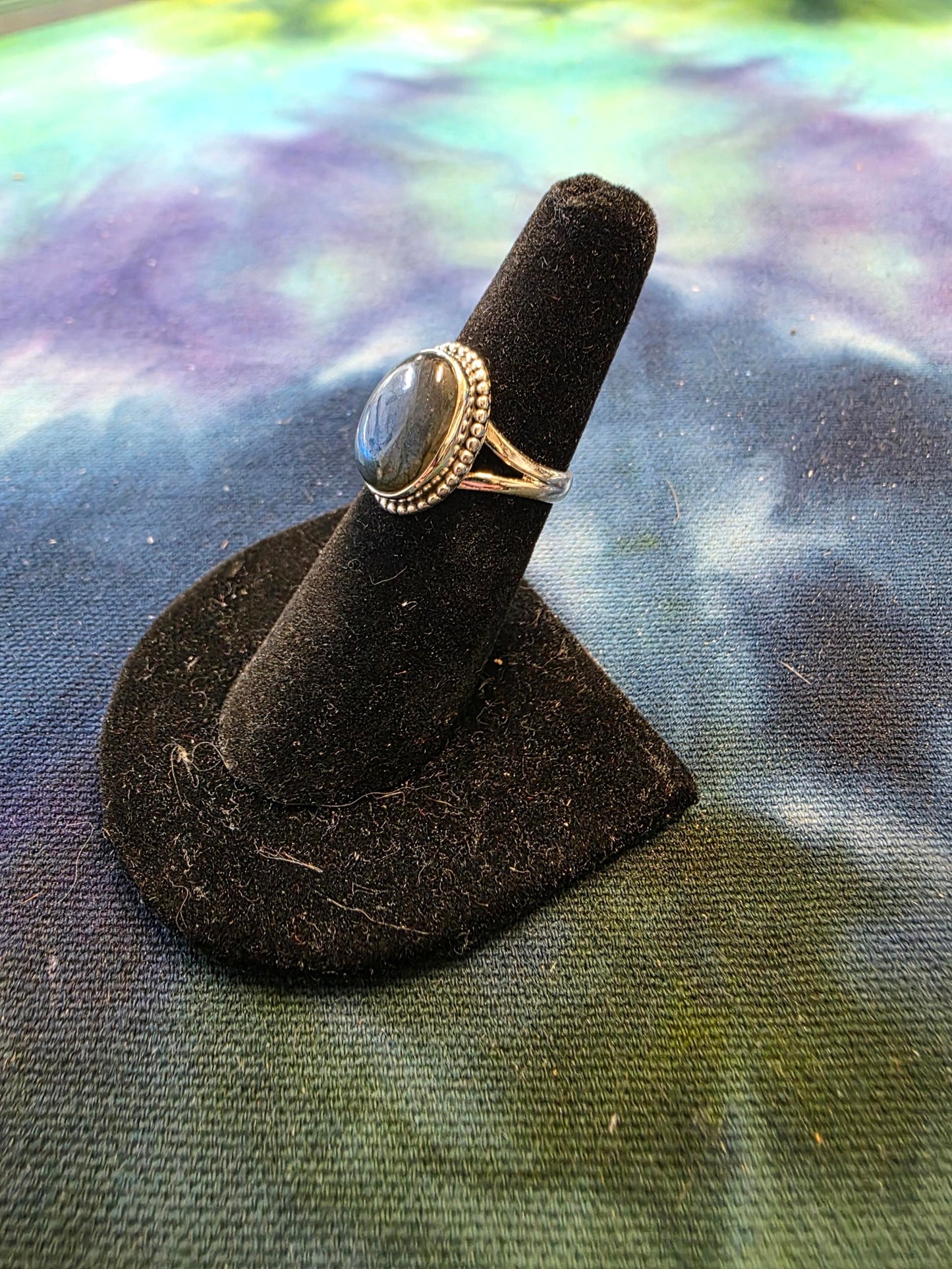 Labradorite Sterling Silver Ring