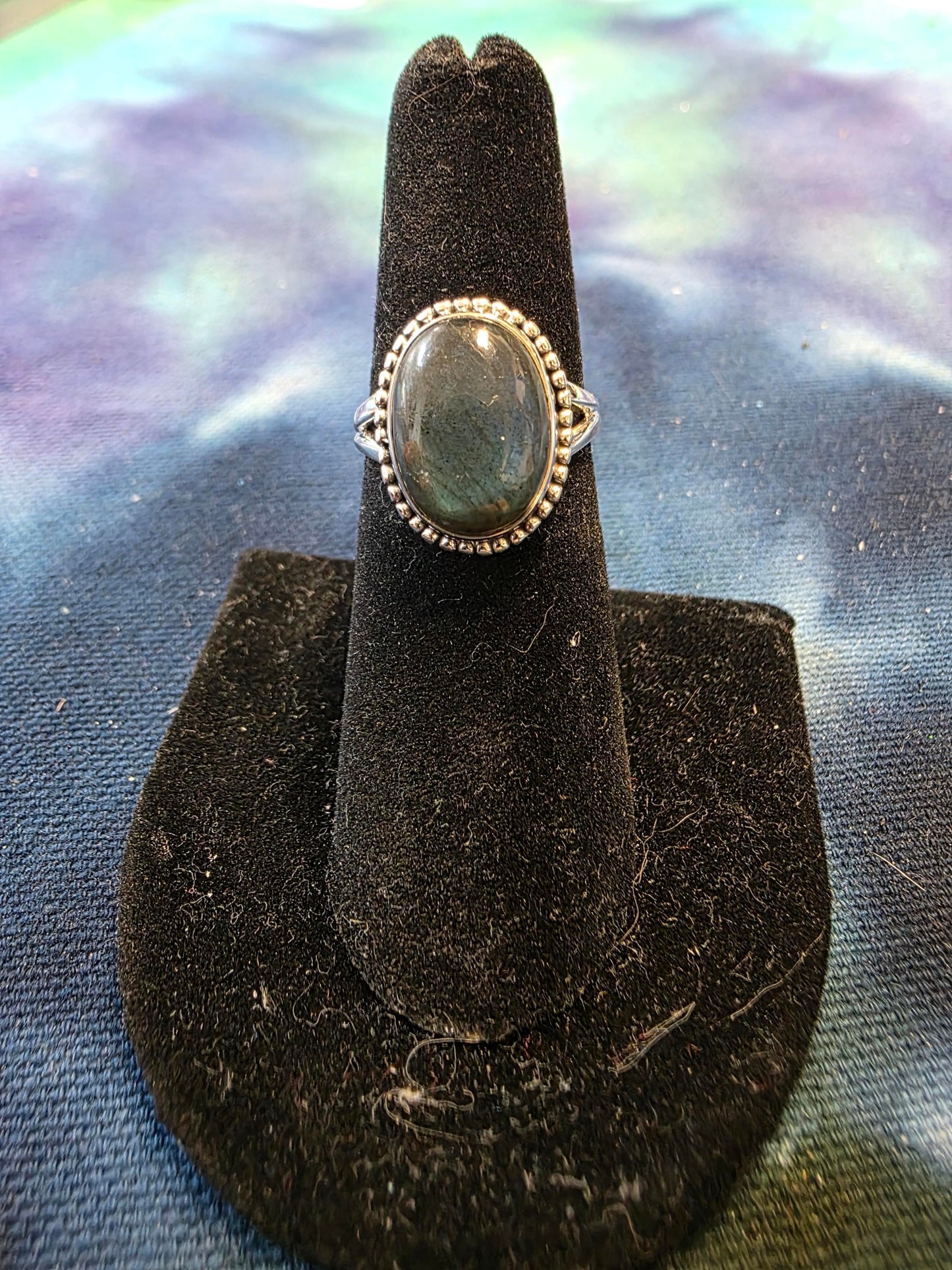 Labradorite Sterling Silver Ring
