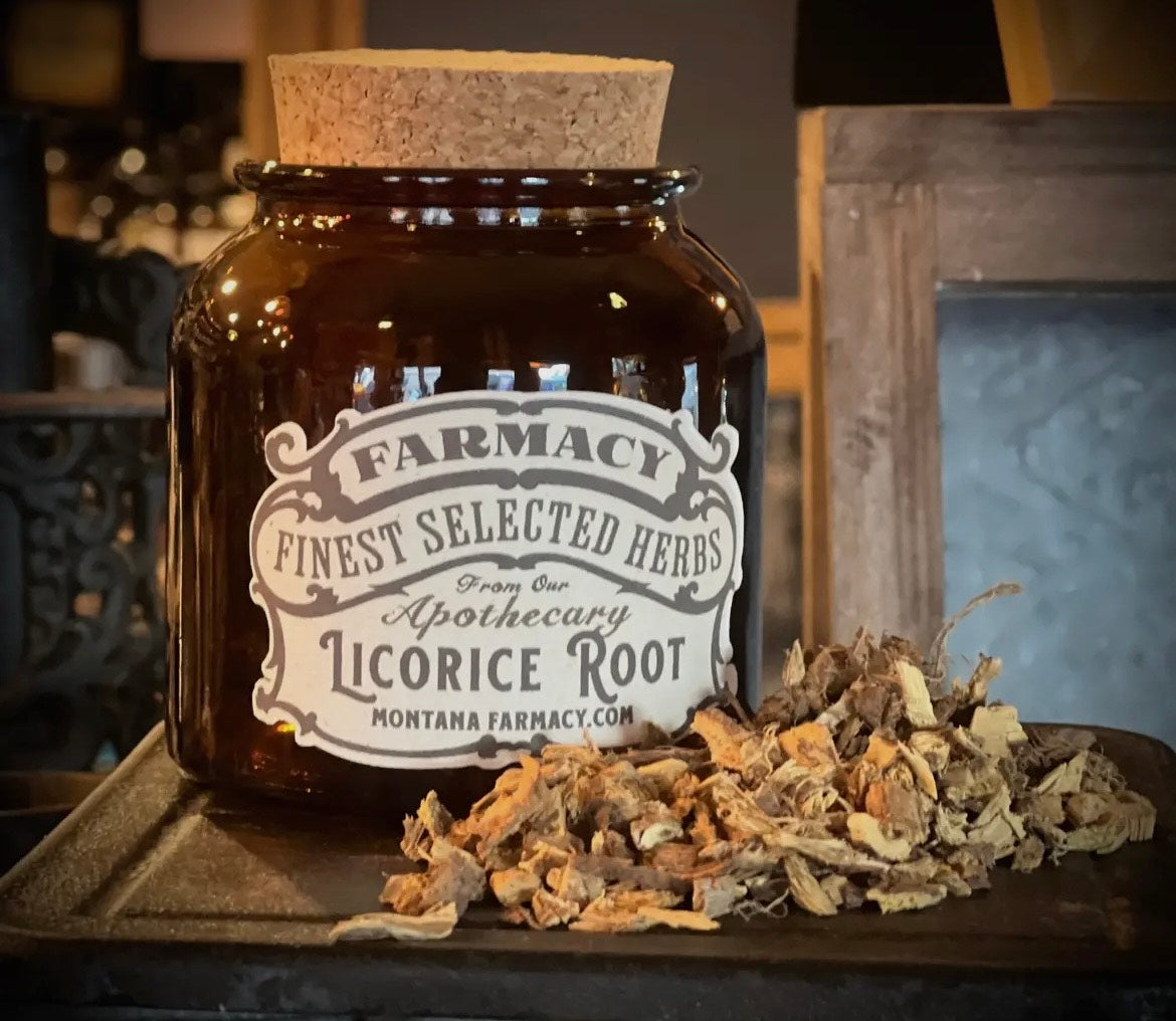 Licorice Root Apothecary Jar