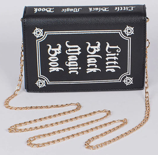 Little Black Magic Book Clutch