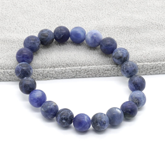 Matte Sodalite Stone Bracelet 8mm