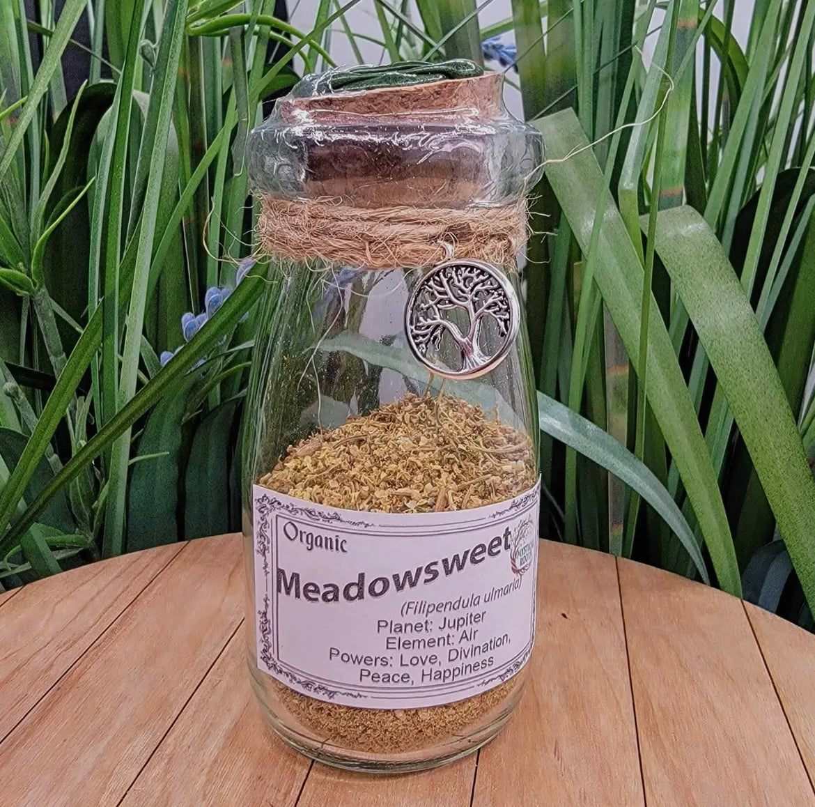 Apothecary Jar-Meadowsweet Flowers