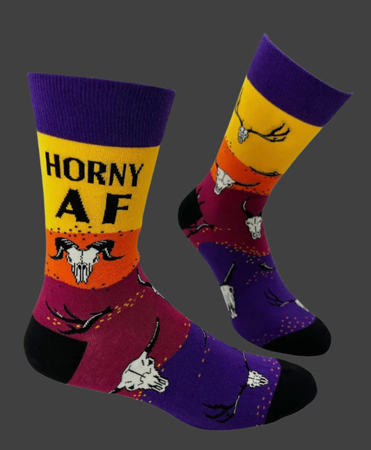 Horney AF, Men's Socks