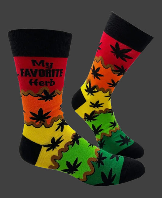 My Favorite Herb, Men's Socks