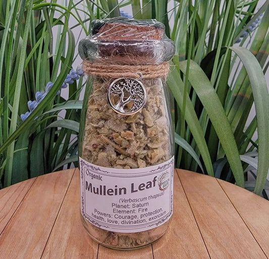 Apothecary Jar-Mullein Leaf