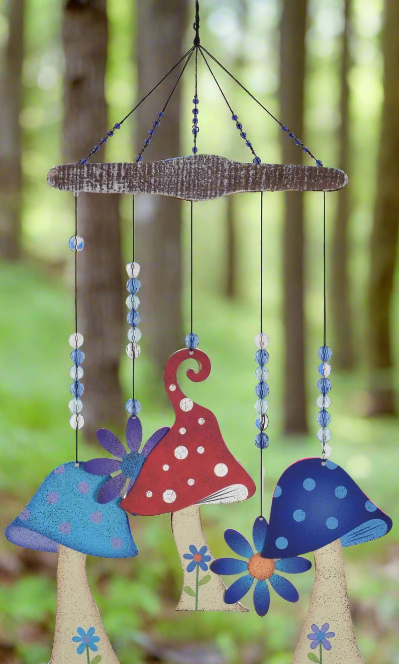 Mushroom Wind Chime