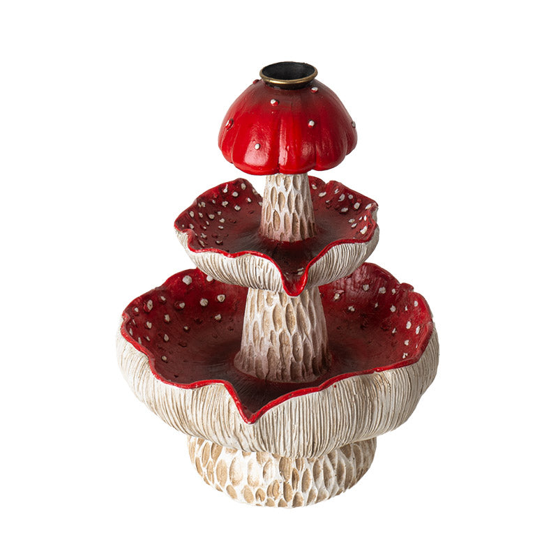 3 Tier Mushroom Backflow Incense Burner