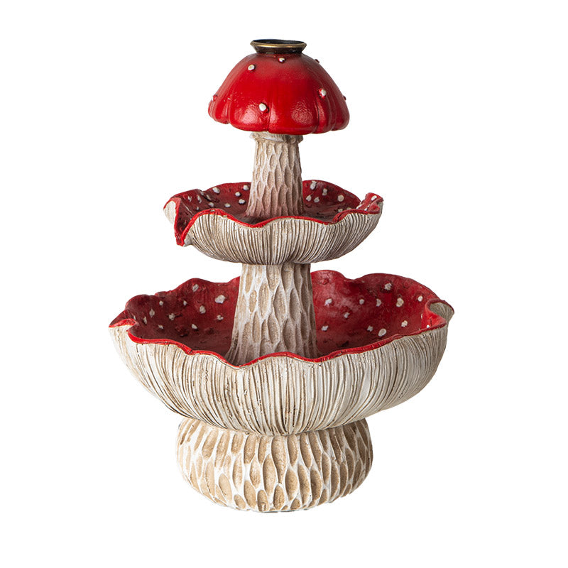 3 Tier Mushroom Backflow Incense Burner