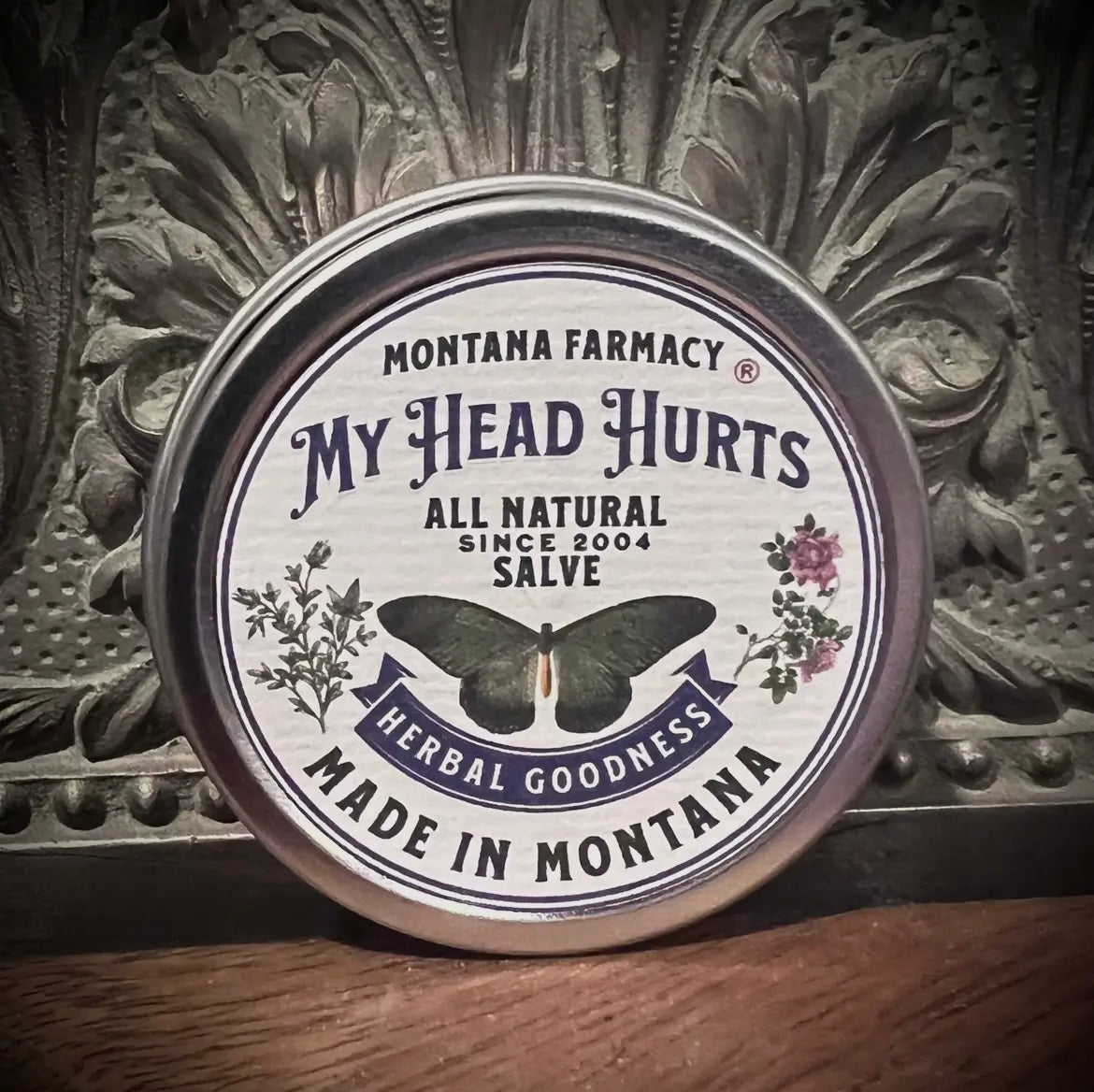 My Head Hurts Herbal Balm