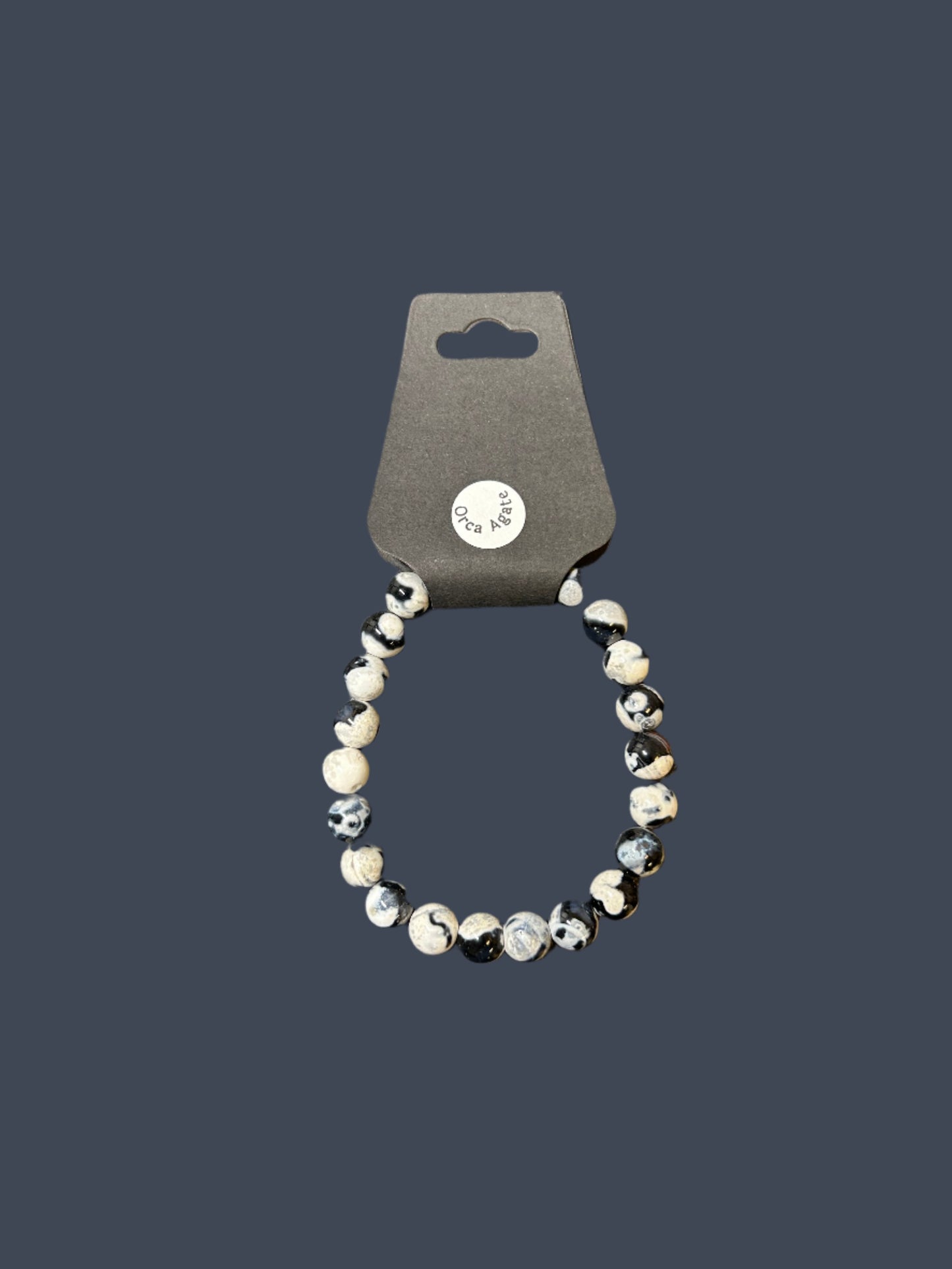 Orca Agate Stone Bracelet