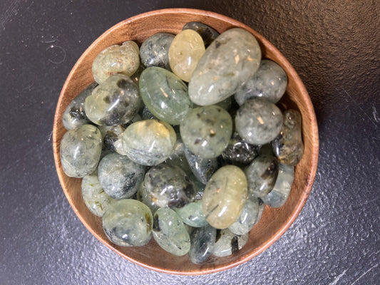 Prehnite Stone Tumble