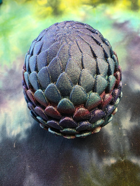 3D Dragon with Egg (Purple)