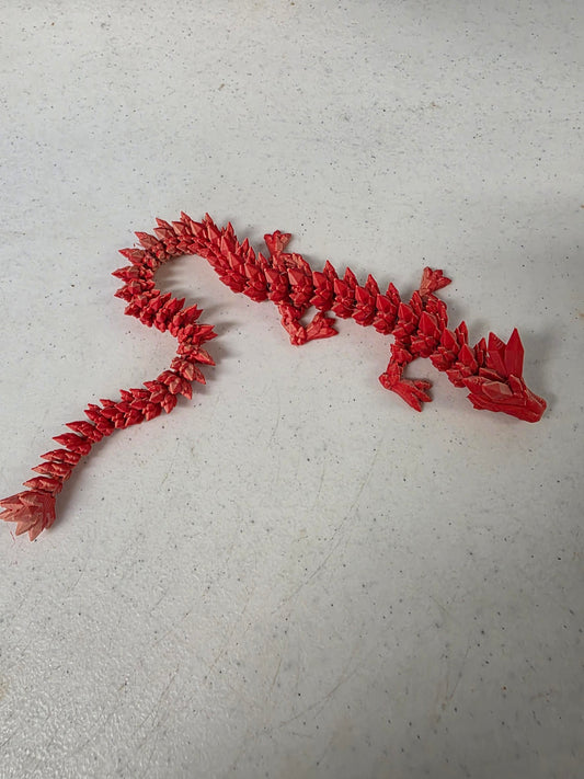 Red 3d Dragon