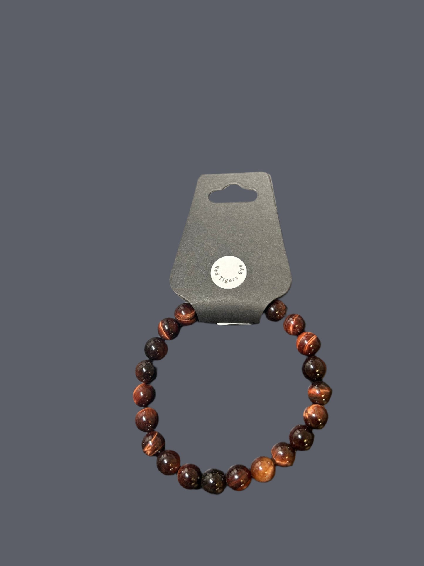 Red Tigers Eye Stone Bracelet