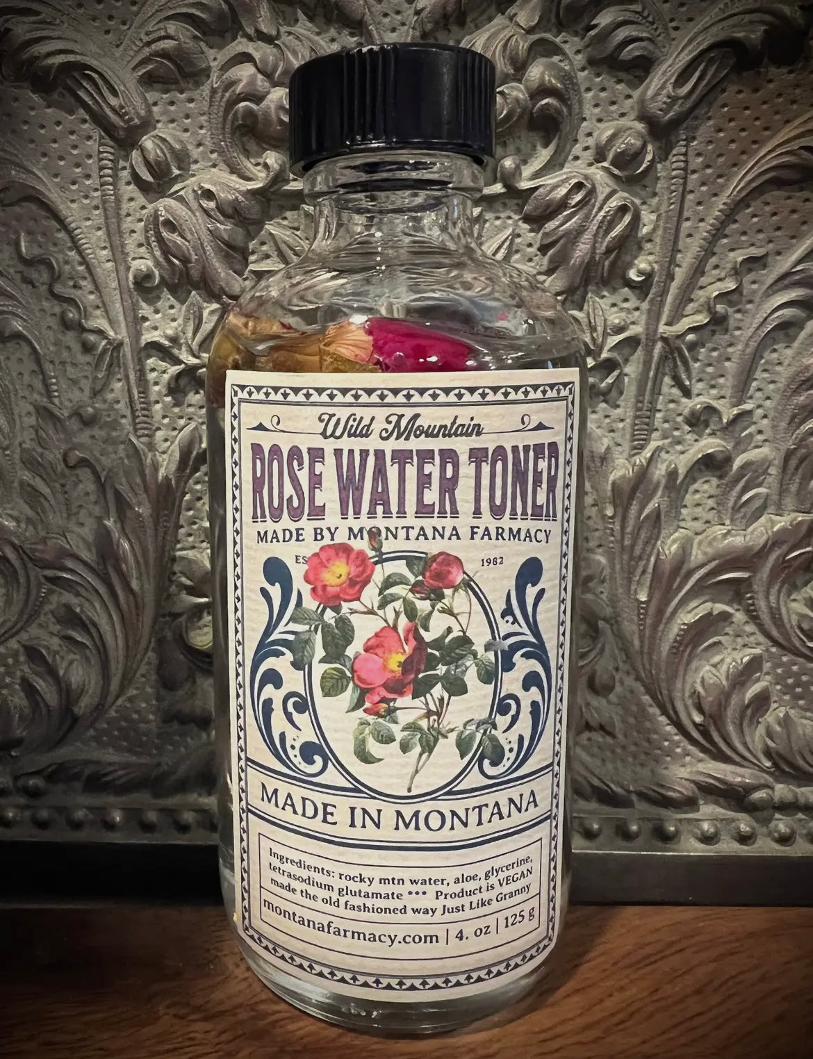 Old Fashioned Mountain Rose Water Facial Toner