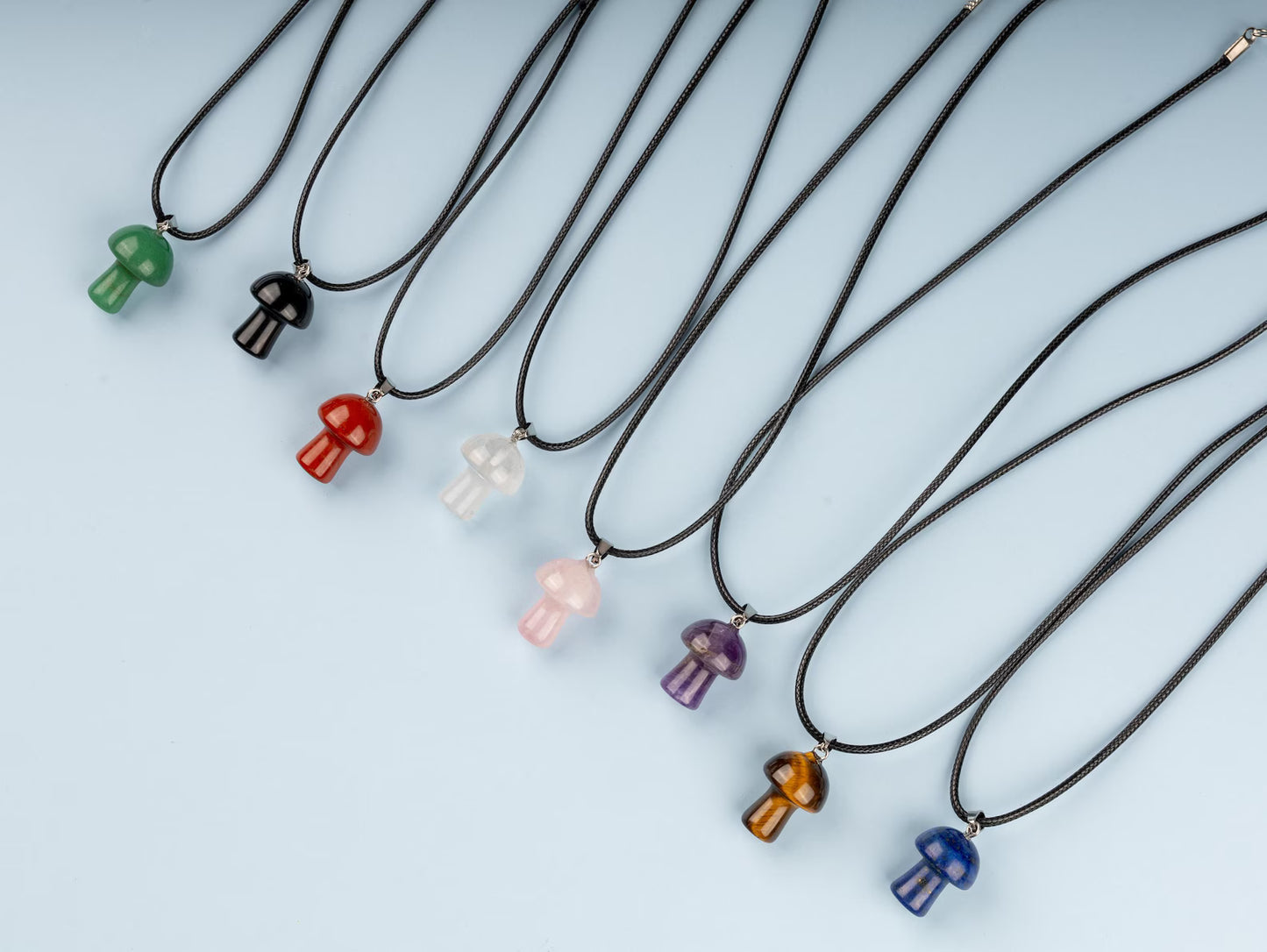Stone Mushroom Necklace
