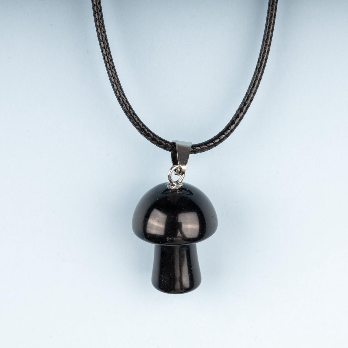 Stone Mushroom Necklace